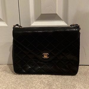 Chanel Classic Vintage Leather Bag